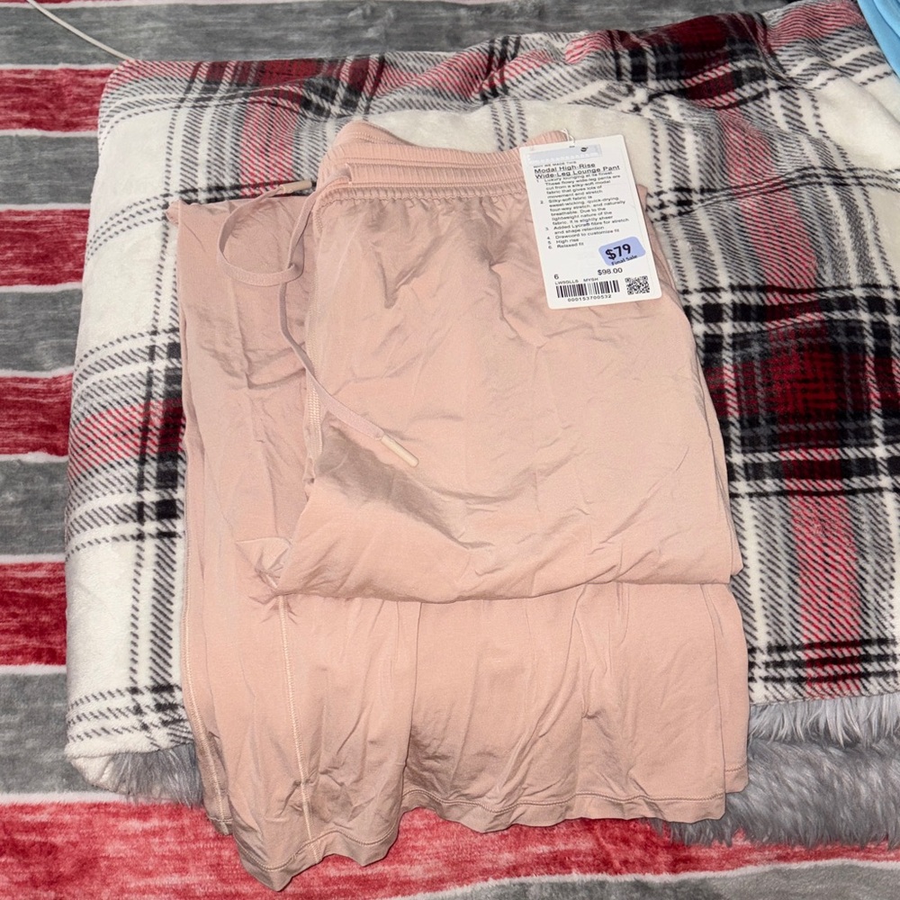 Lululemon Light Pink Lounge Pants